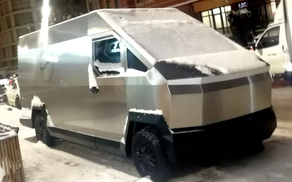 A strange Cybertruck knockoff has been going viral - and it isn't even American