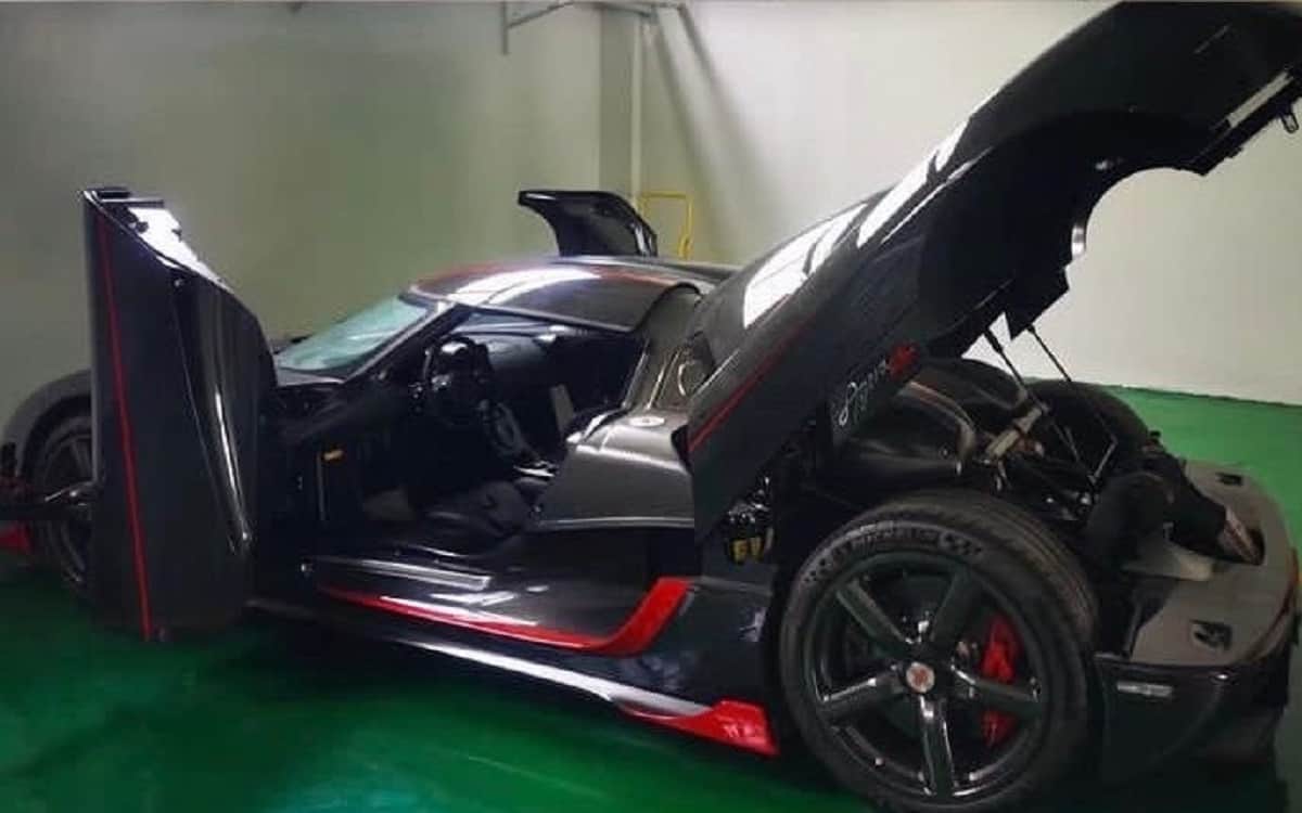 Koenigsegg Agera RS sold at government auction