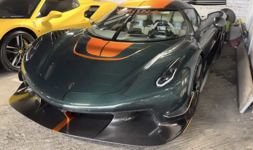 Koenigsegg Jesko Attack London