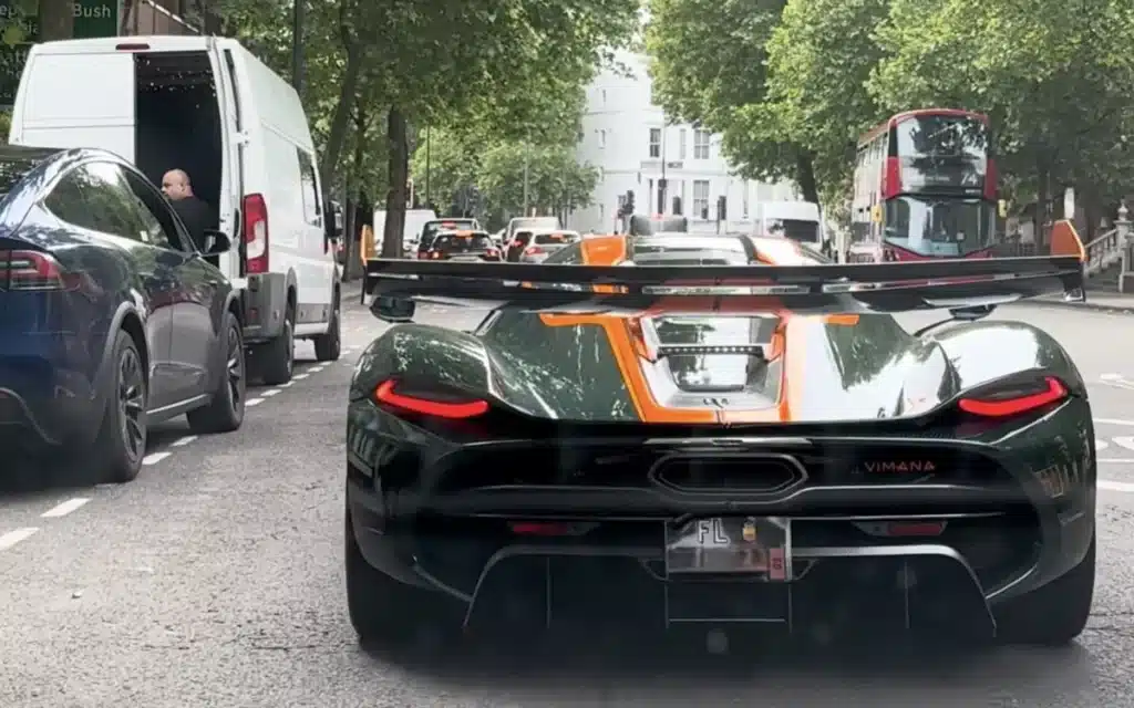 Koenigsegg Jesko Attack London
