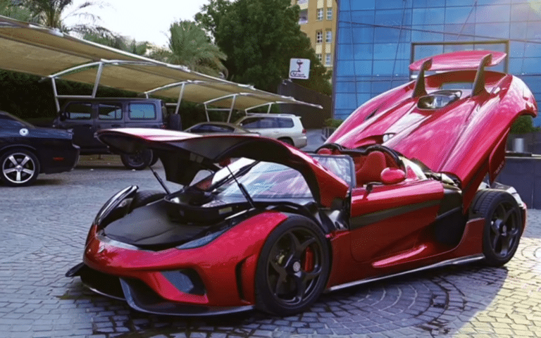 The Regera comes with an extremely cool feature called "Ghost Mode."