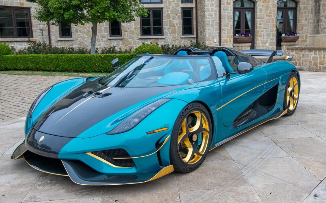 The optional extras on this Koenigsegg Regera cost more than most supercars