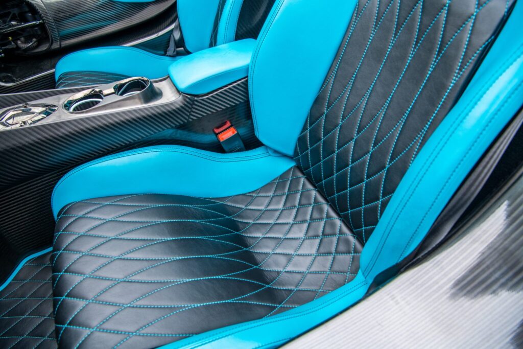 Koenigsegg Regera, leather seat