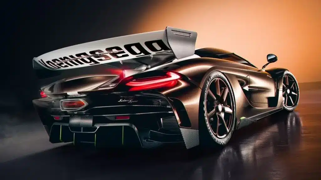 This is the new Koenigsegg Sadair's Spear, the latest hypercar built by the world's most famous Swedish hypercar manufacturer