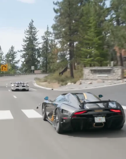 T-Pain and CEO of Koenigsegg get pulled over by police as they're driving Koenigsegg fleet through California