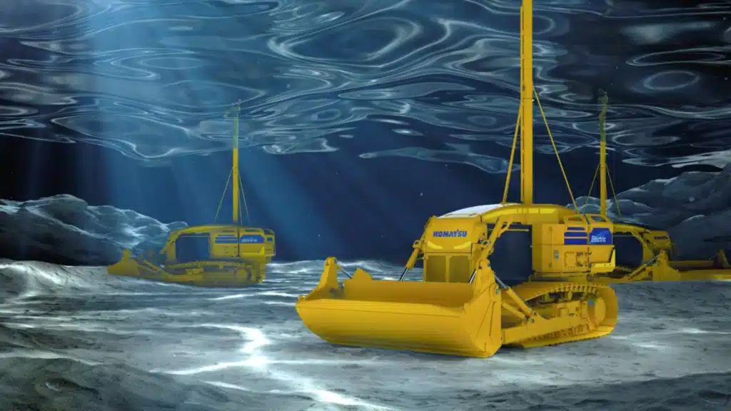 CES 2025 reveals underwater bulldozer EV works 164ft below