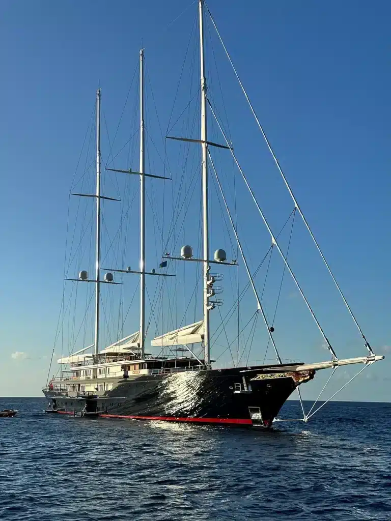 Koru, the $500 million superyacht owned by Jeff Bezos, is too large for most ports
