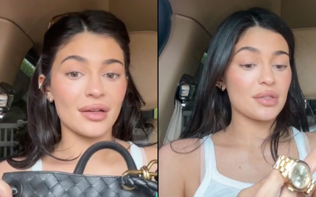 Fans can’t believe Kylie Jenner just casually found a $41k Rolex in the bottom of her bag