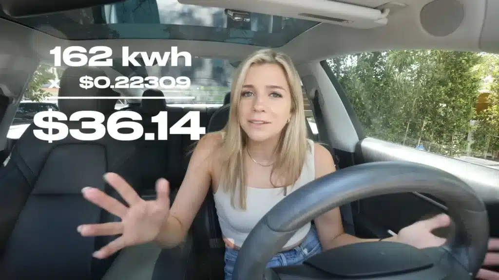 LA-woman-breaks-down-how-much-her-Tesla-costs-to-charge-at-home-and-how-much-her-electricity-bill-went-up-since-getting-an-EV car