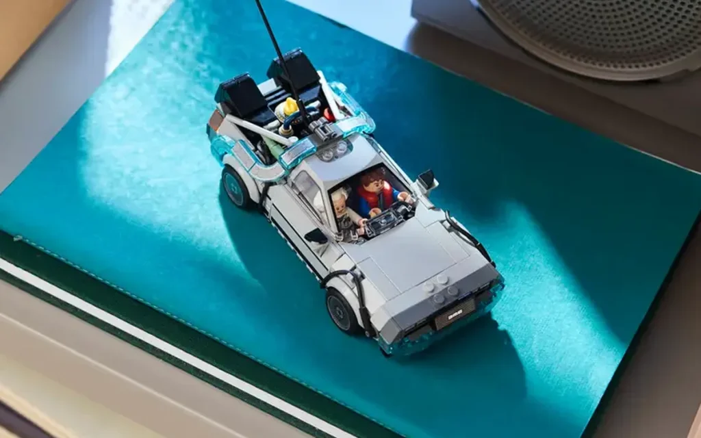 A LEGO DeLorean is on its way from Back to the Future as Marty McFly and Doc Brown rebuild the Speed Champions Time Machine once again