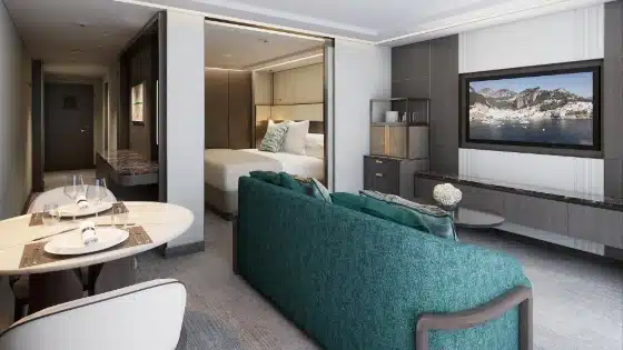 Inside opulent 794ft 'sea hotel' superyacht with five restaurants and a mini-marina