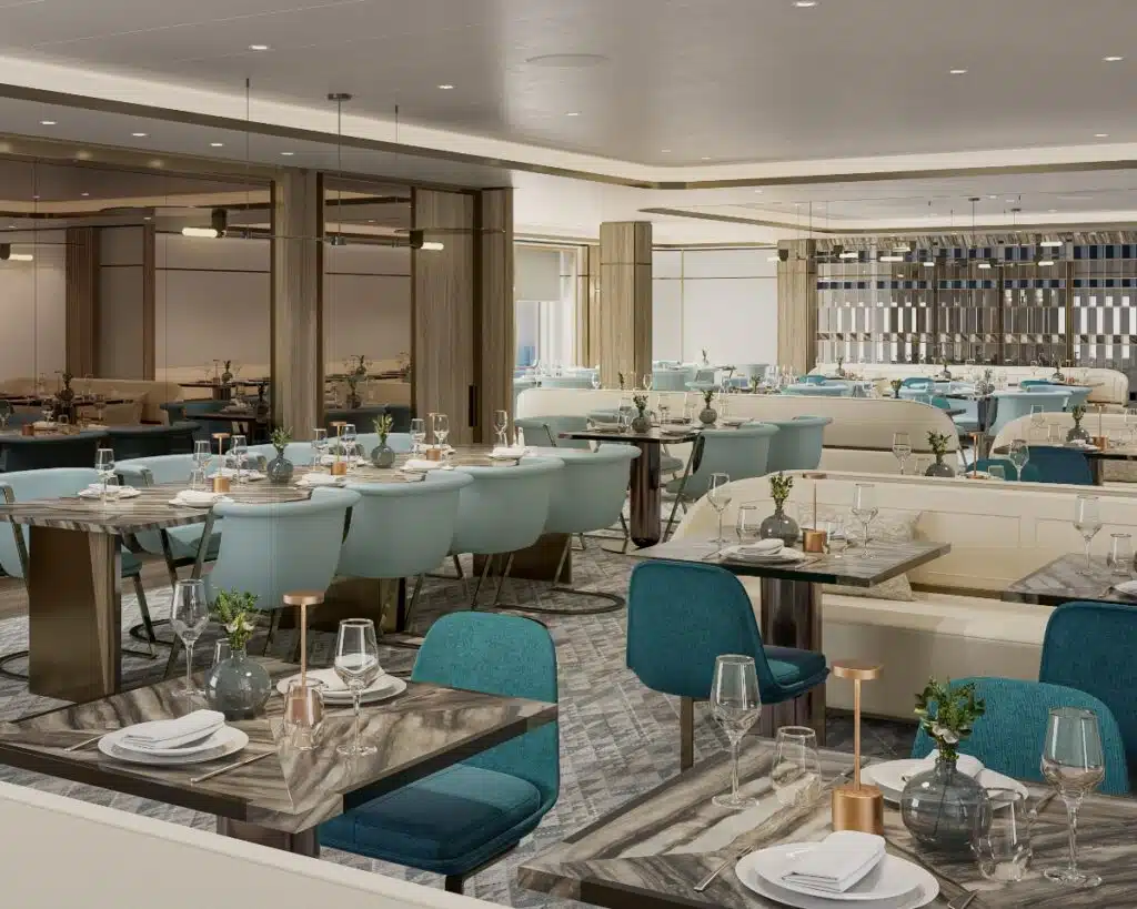 Inside opulent 794ft 'sea hotel' superyacht with five restaurants and a mini-marina