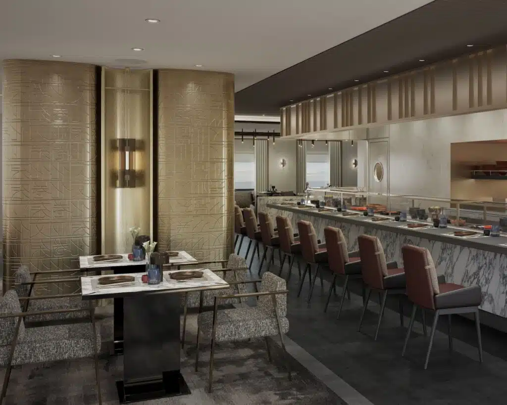 Inside opulent 794ft 'sea hotel' superyacht with five restaurants and a mini-marina