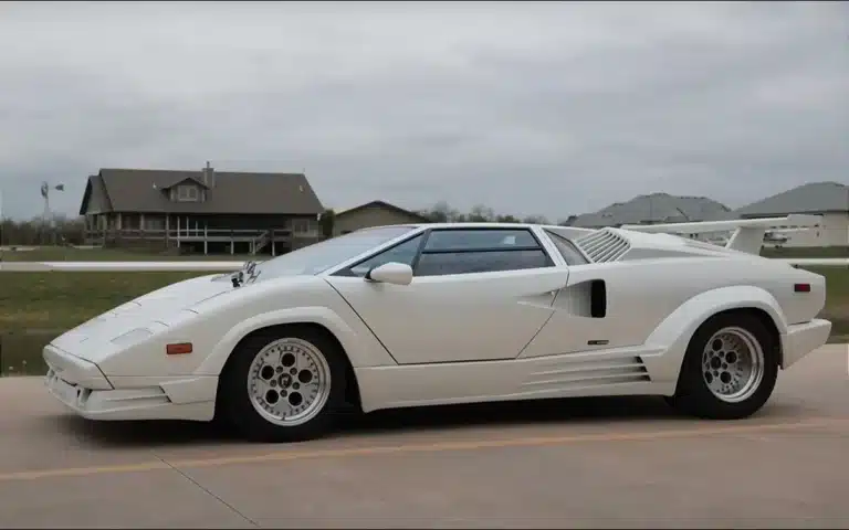 Lamborghini Countach Buick Grand National drag race USA