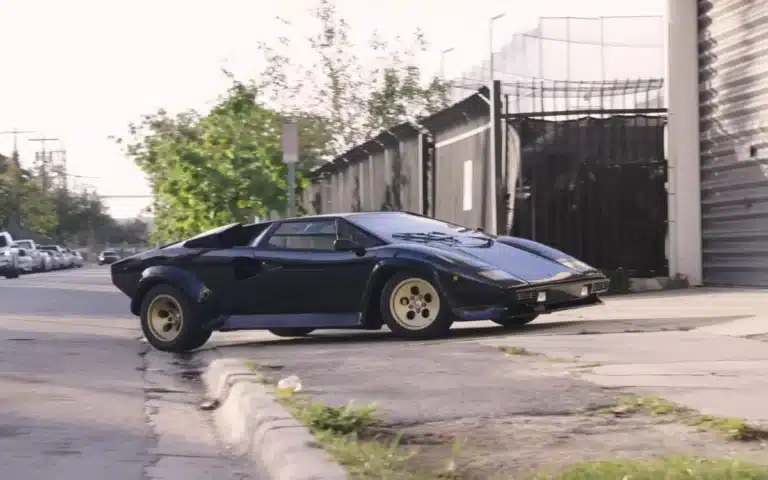 Lamborghini Countach found on Instagram