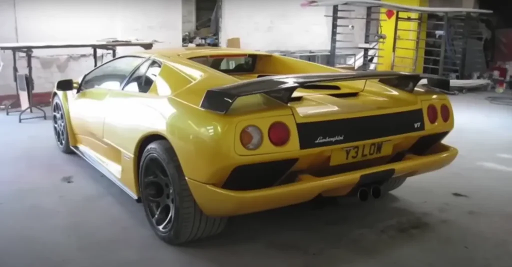 lamborghini diablo Lost car found after years