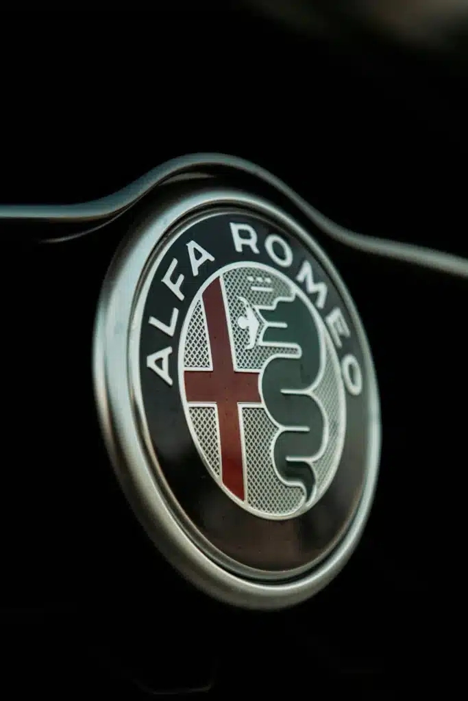 Lamborghini, Ferrari, Alfa Romeo and Maserati have four distinctive logos