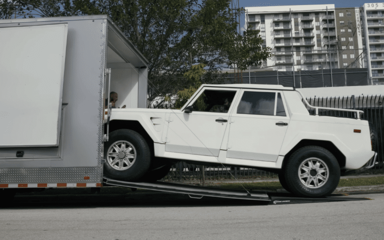 Rare Lamborghini Truck returns to USA