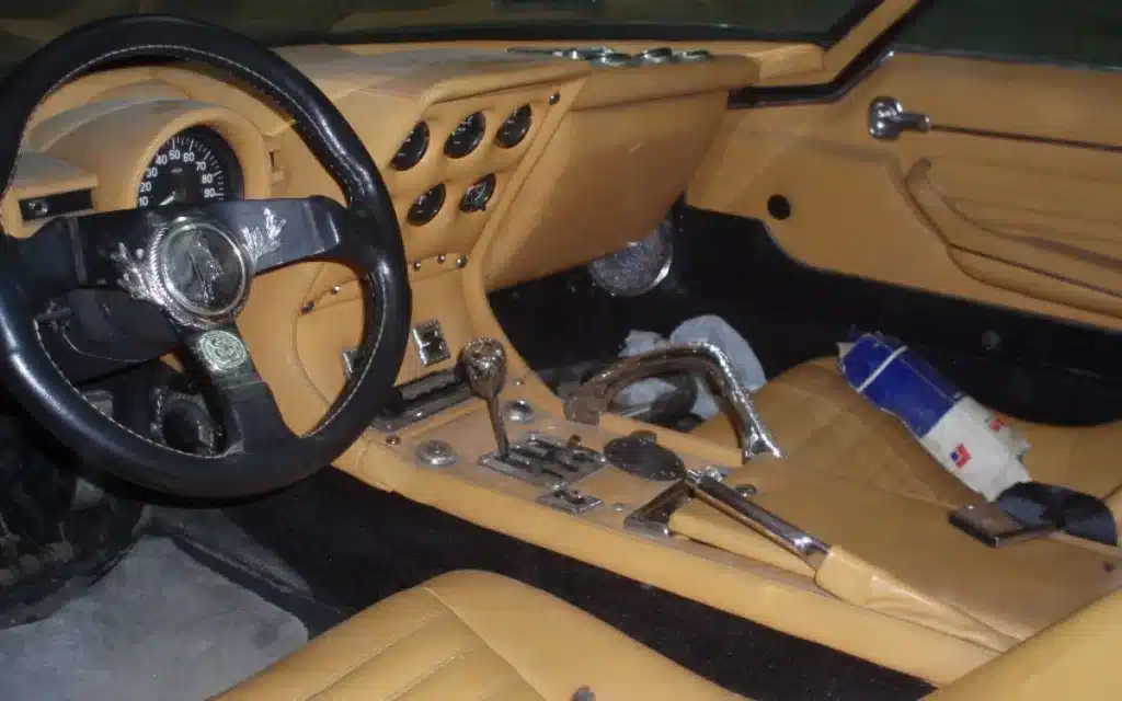 A musician dubbed 'Greek Elvis' left a rare Lamborghini Miura S rotting in a hotel parking lot for 30 years after refusing to fix the iconic V12 engine