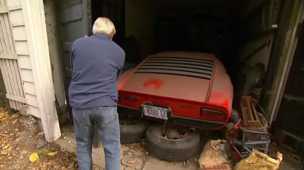 Abandoned Lamborghini Miura