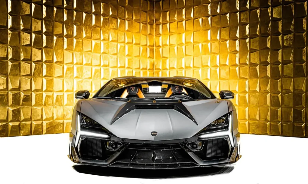 With a seven-digit price tag, this Lamborghini Revuelto is no stock supercar