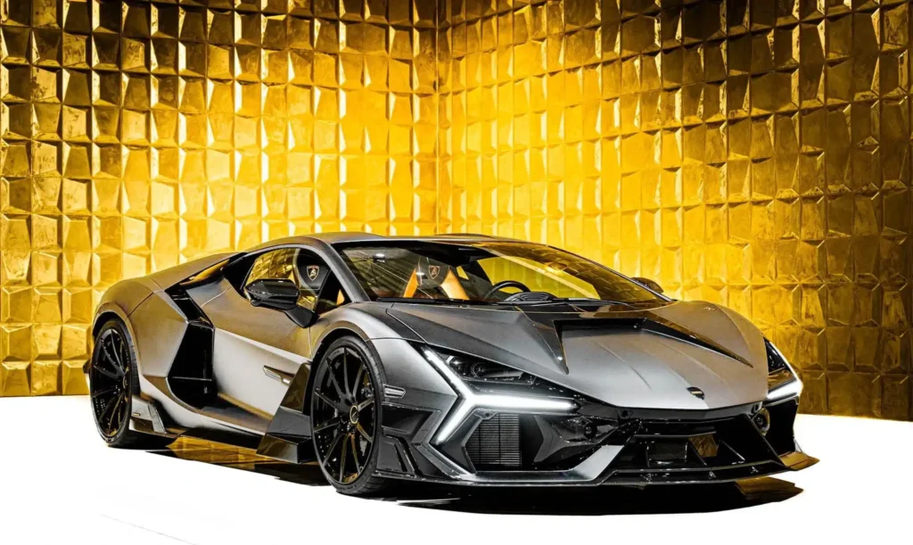 With a seven-digit price tag, this Lamborghini Revuelto is no stock supercar
