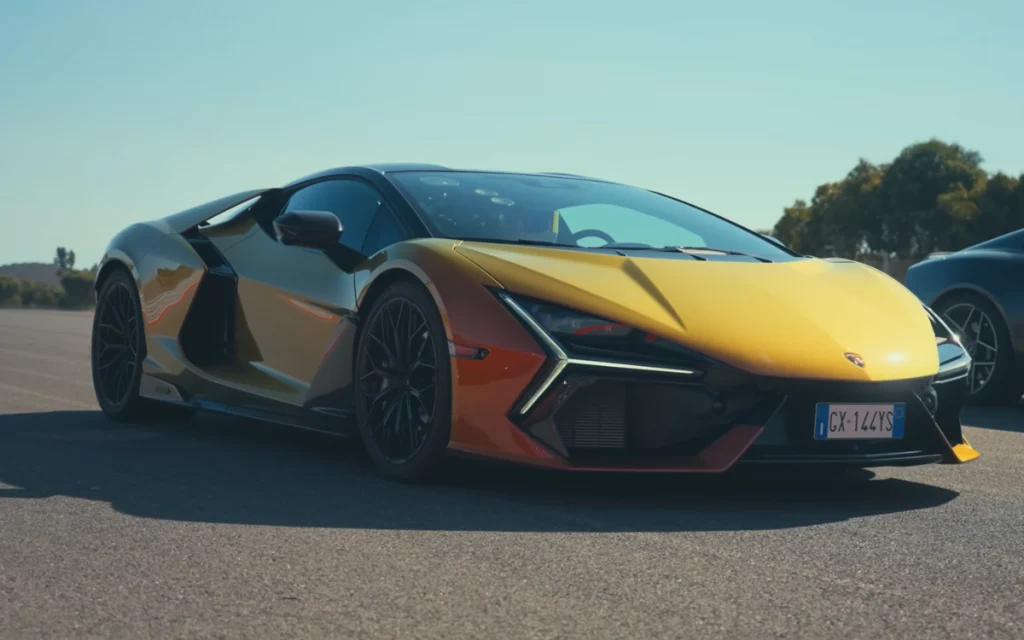 Top Gear brought together three modern titans in an epic V12 drag race: the Ferrari 12Cilindri, Lamborghini Revuelto, and the Aston Martin Vanquish.