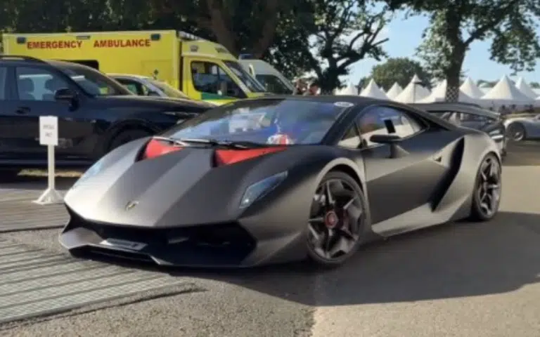 This carbon Lamborghini Sesto Elemento is finally street legal and it’s at Goodwood