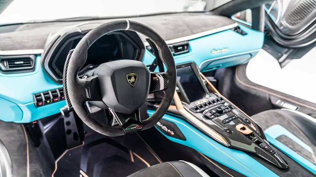 Lamborghini Sián, interior