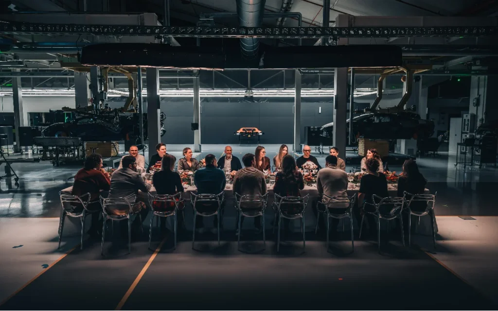 Lamborghini Christmas film The Dinner celebrates the people behind the supercar brand and the stories that bring it to life