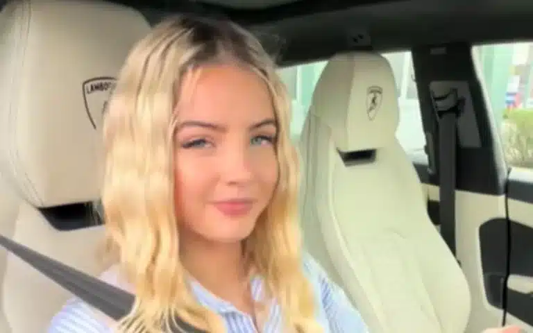 Woman shows how to drive a Lamborghini Urus then asks what's stopping you from buying one