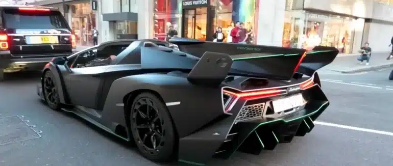 Lamborghini Veneno Roadster London Saudi Arabia