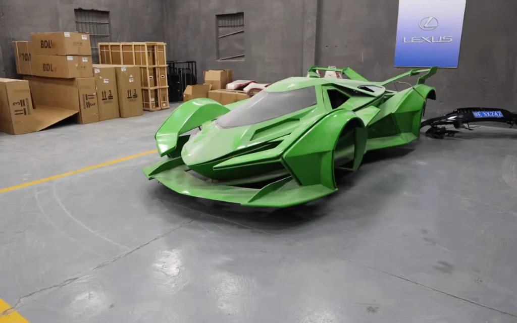 Chinese-made hypercars and replica body-kits had long flooded the internet, but YouTuber Chris Slix wanted to see how real they were up close.