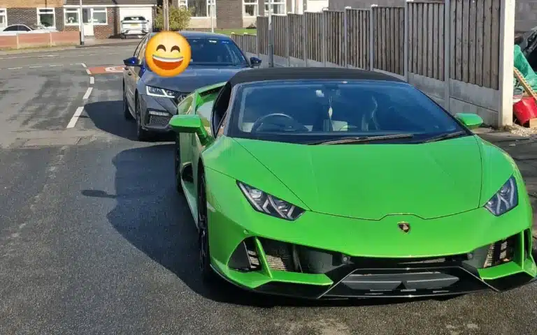 Lamborghini Speeding