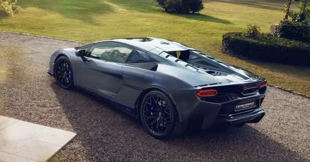 Lamborghini unveiled the Temerario Porto Cervo, a one-off example created with the Lamborghini's customization program, Ad Personam