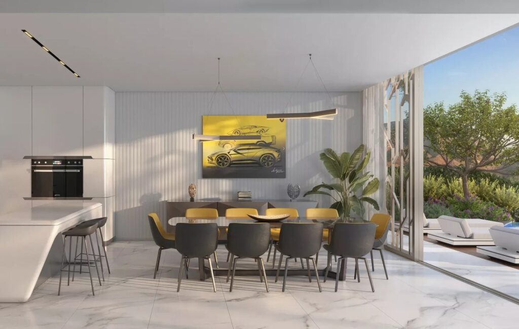 Lamborghini villas, kitchen