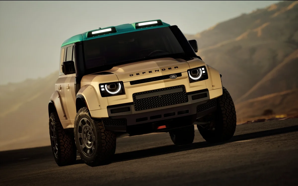 Land Rover debuts its new Defender Dakar D7X‑R and it's a 1-of-500 collector's car that's packing 635HP and is paying a special tribute