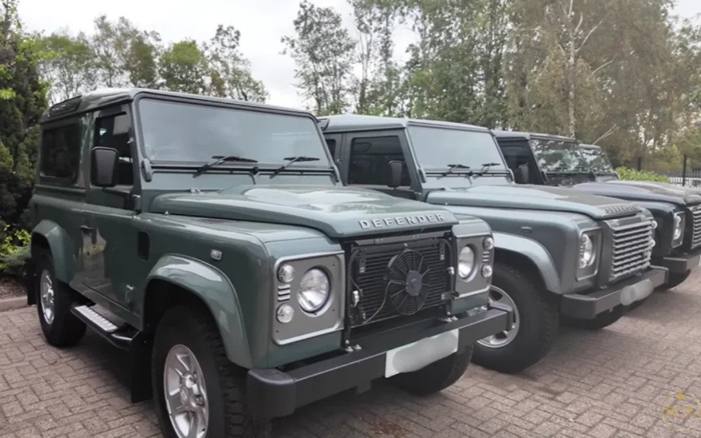 This is what's happened to the last of the 240 Land Rover Defenders man bought in 2015 to make a huge profit