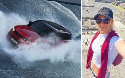 James Bond stuntwoman’s mind-blowing test of new Range Rover Sport