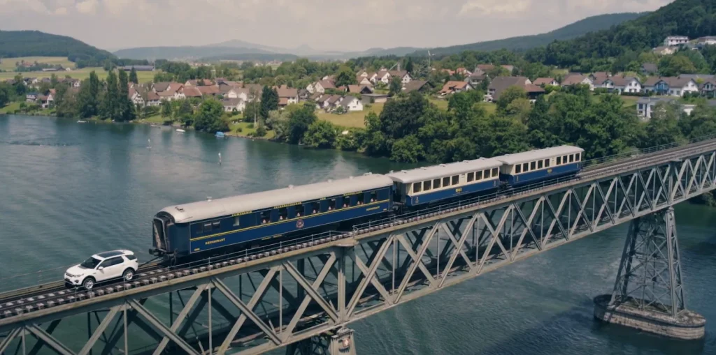 Land Rover Discovery Sport displayed its immense strength and towing capability by pulling a 108-ton train
