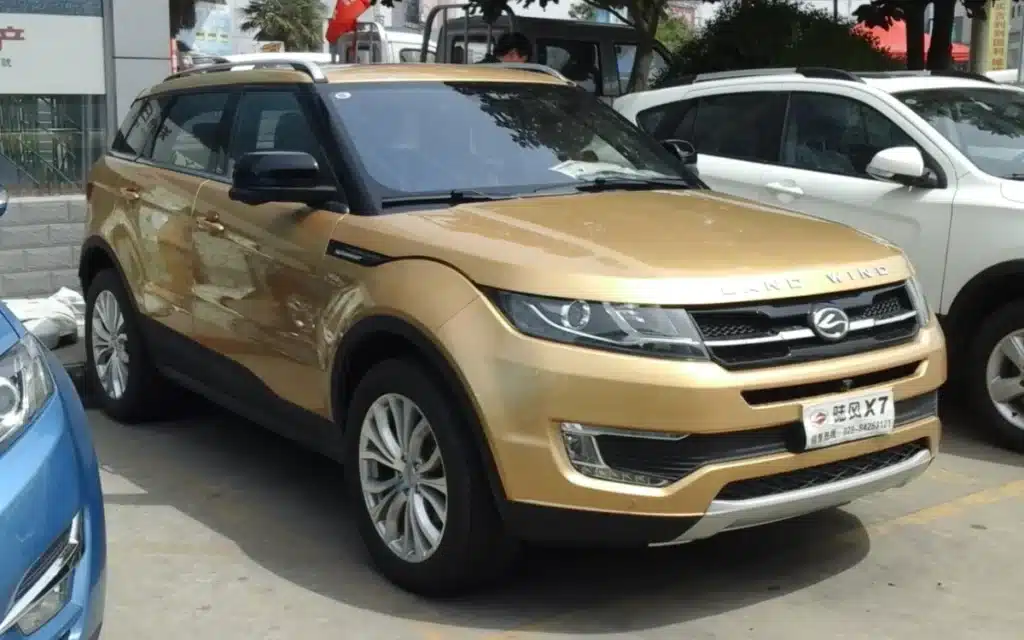 Chinese Range Rover Evoque clone Landwind X7 would have been cheaper