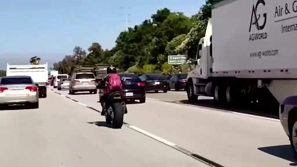 The concept of lane splitting is a very important one - because it can save the lives of motorcyclists