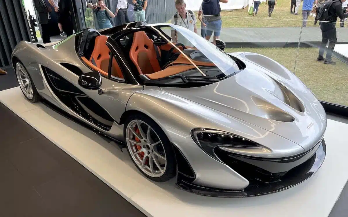 McLaren P1 Spider by Lazante on display at 2022 Goodwood Festival of Speed
