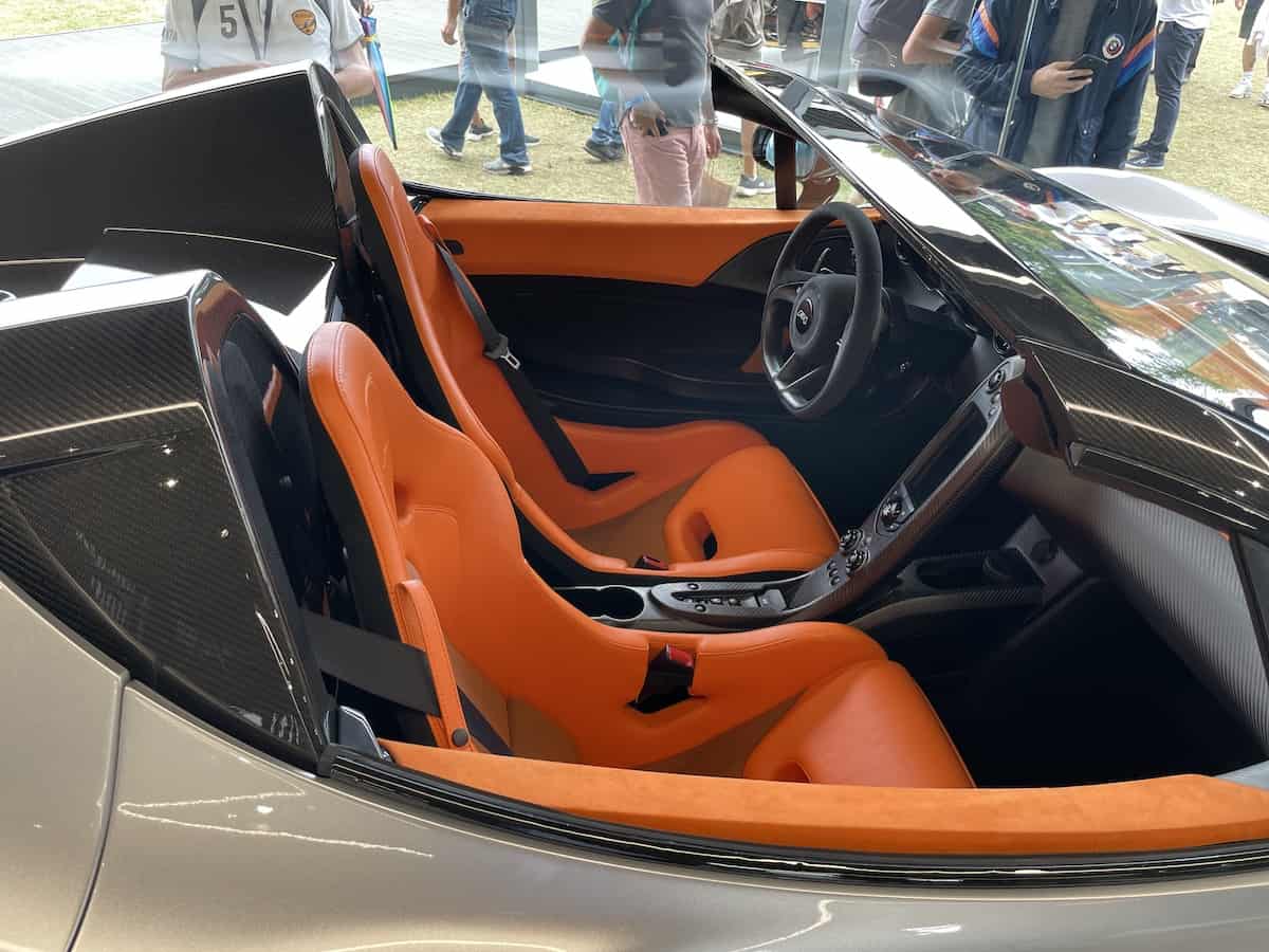McLaren P1 Spider on display at 2022 Goodwood Festival of Speed