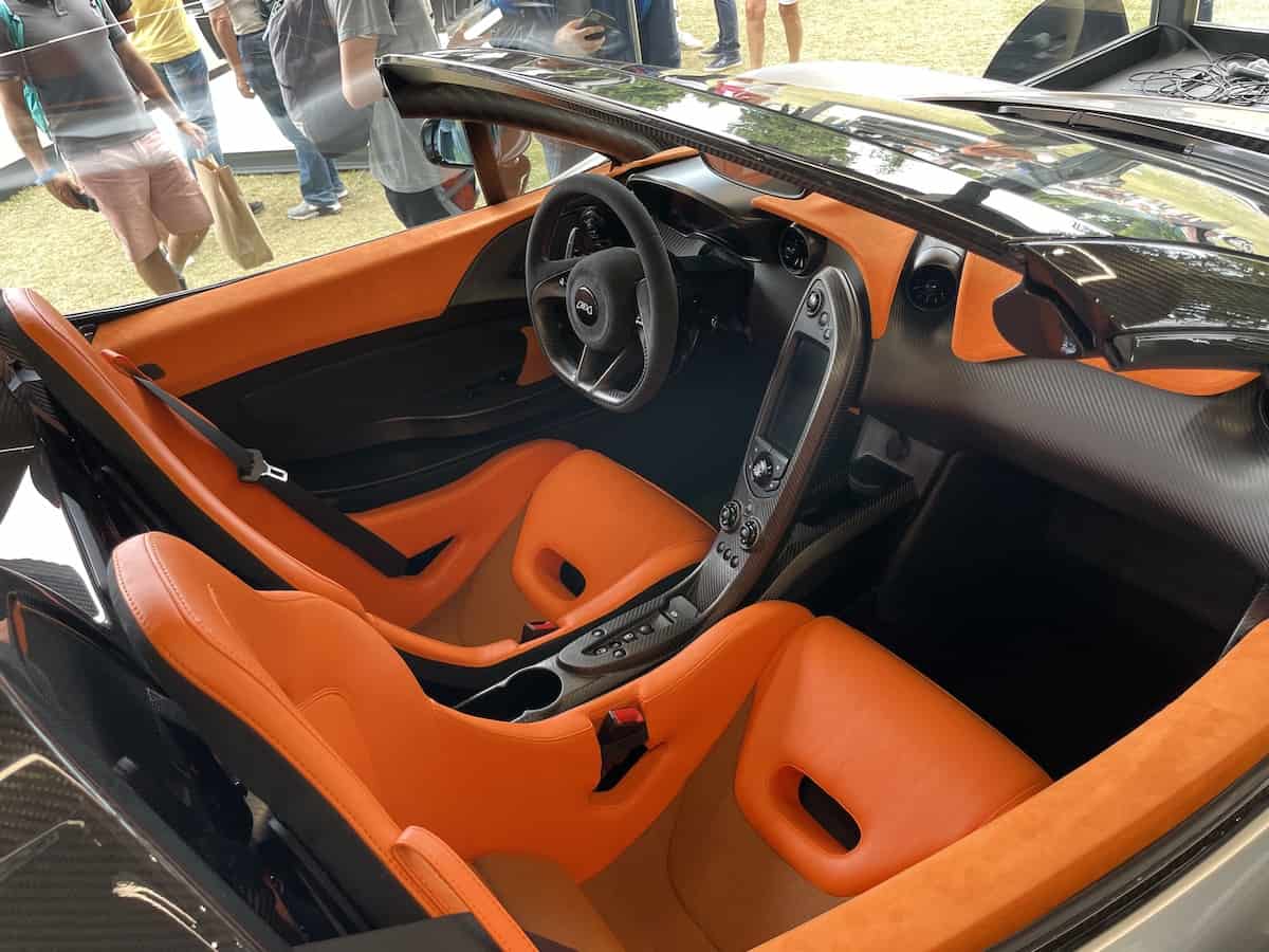 McLaren P1 Spider on display at 2022 Goodwood Festival of Speed
