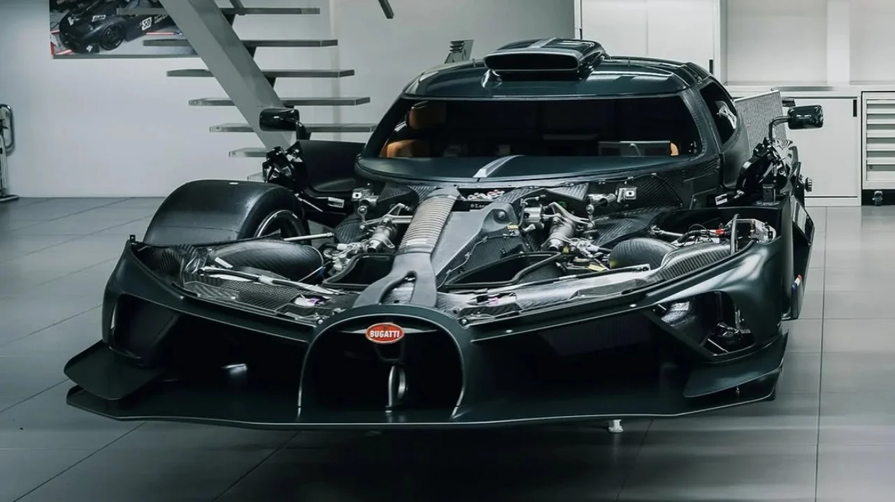 World's first road legal Bugatti Bolide unveiled by Lanzante at Goodwood and these are the subtle differences that made it possible