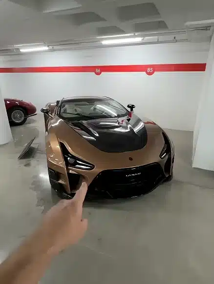 Boston man gets up close with $2M African hypercar built for the King of Morocco that's a Corvette at heart