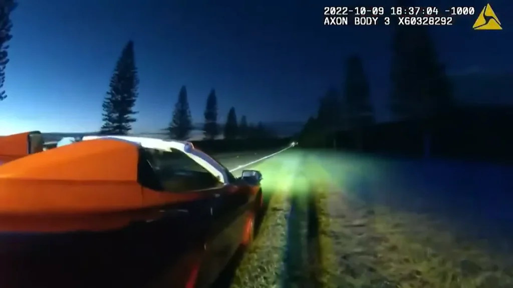 Man worth $240,000,000,000 receives speeding ticket while driving C8 Corvette on his own island