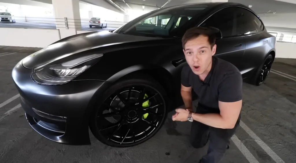 Las Vegas real estate investor and YouTuber Graham Stephan got a Tesla Model 3 nearly 'for free'