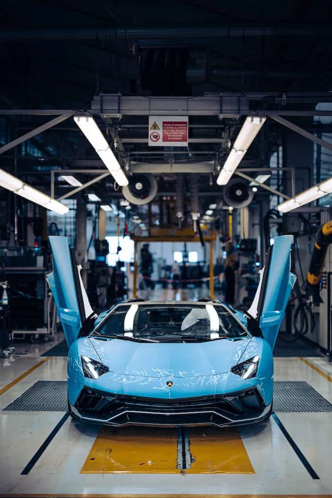 The last Lamborghini Aventador ever made